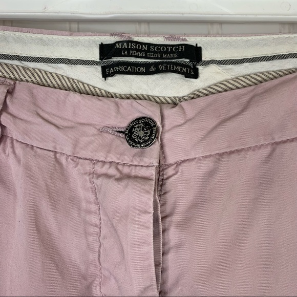 Maison Scotch Star Embroidered Chino Pants Size 29 x 32 - Picture 3 of 13